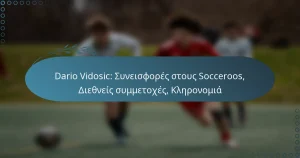 Read more about the article Dario Vidosic: Συνεισφορές στους Socceroos, Διεθνείς συμμετοχές, Κληρονομιά